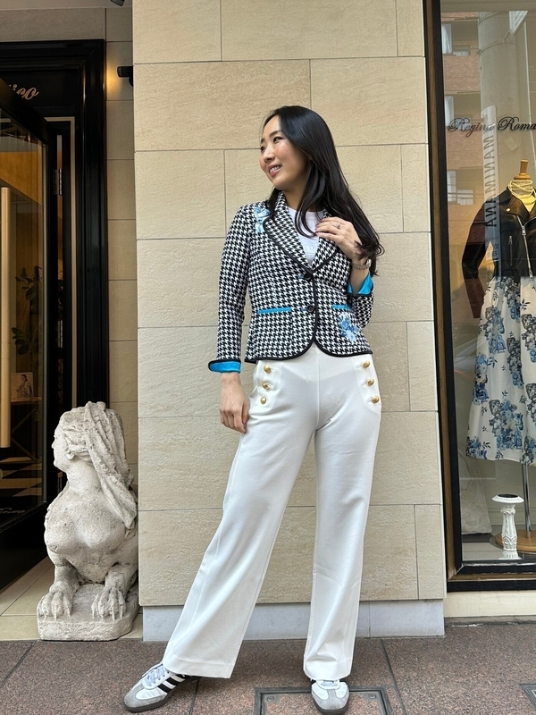 REGINA ROMANTICOレジィーナロマンティコ 千鳥格子コート