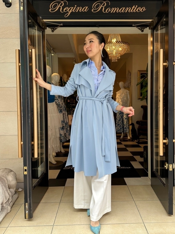 【Regina Romantico】美品！トレンチコート　ロングコート　38 000000003025-02-l.jpg?t=