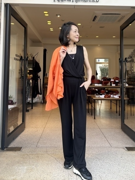 ★美品★レジィーナロマンティコ　カシュクールオールインワン　36サイズ REGINA BASIC】カシュクールオールインワン | REGINA ROMANTICO