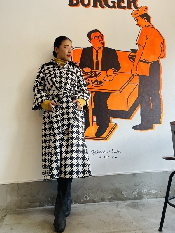 REGINA ROMANTICOレジィーナロマンティコ 千鳥格子コートワンピース 千鳥格子コートワンピース | REGINA ROMANTICO（レジィーナ