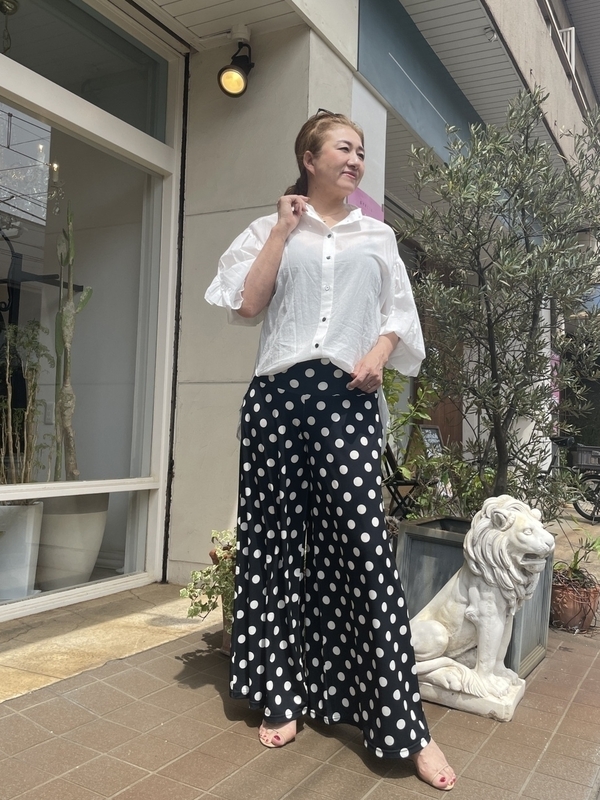 ドットガウチョパンツ | REGINA ROMANTICO（レジィーナロマンティコ