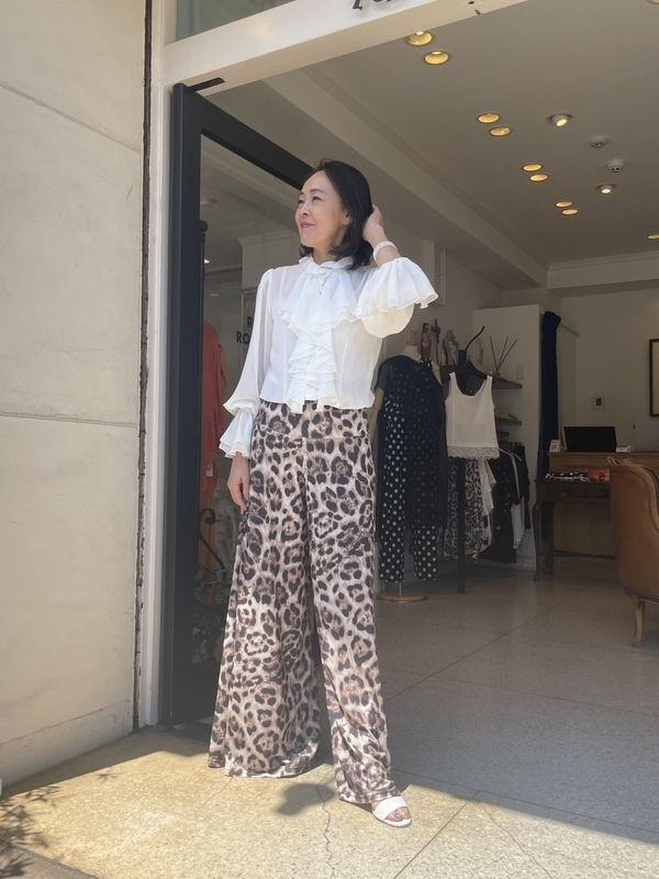 レオパードガウチョパンツ | REGINA ROMANTICO（レジィーナ